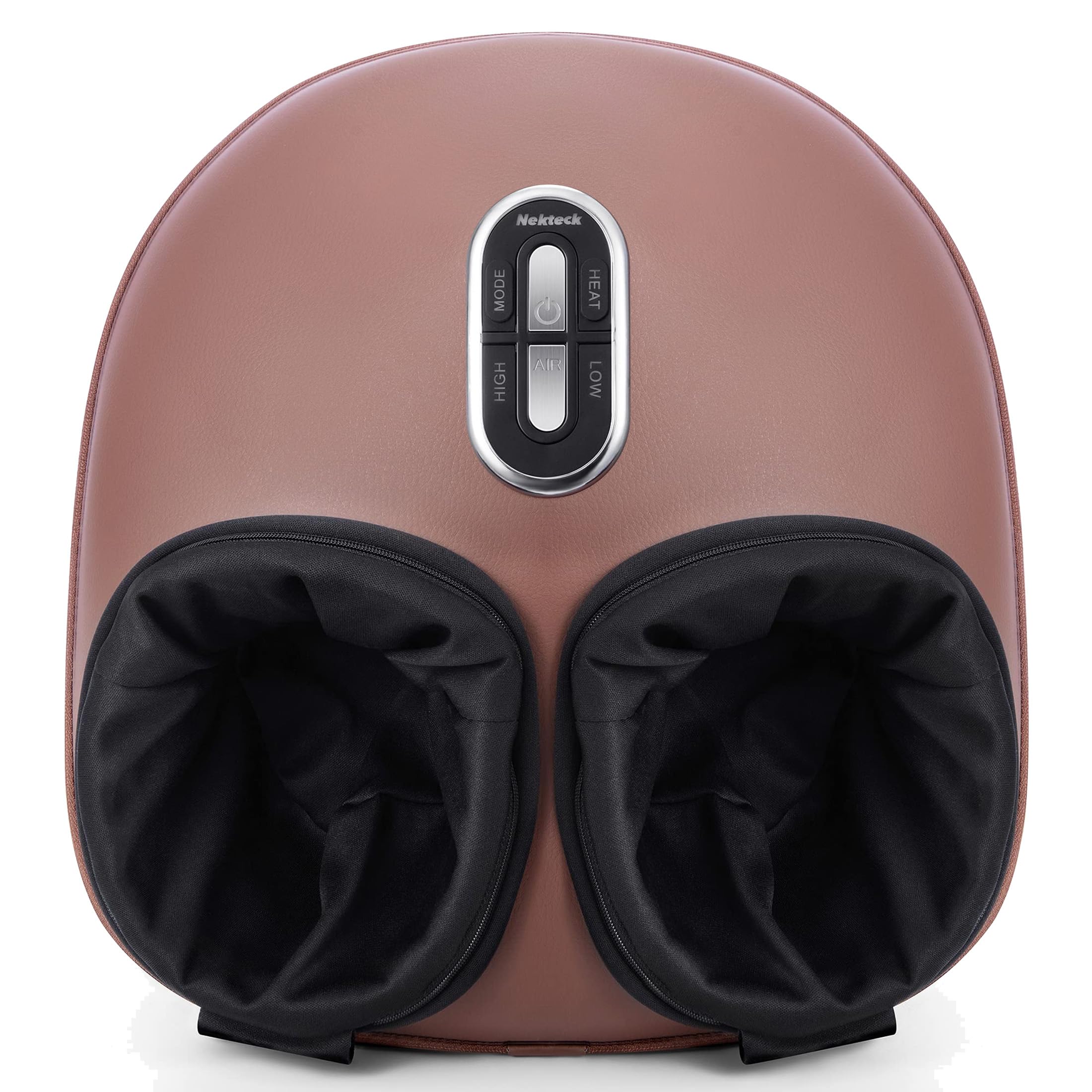 Nekteck Shiatsu Foot Massager with Heat, FSA Eligible Deep Kneading Therapy Air Compression, HSA Feet Massage Improve Blood Circulation Foot Wellness Soothing Pain Relief, Relax for Home Office Use