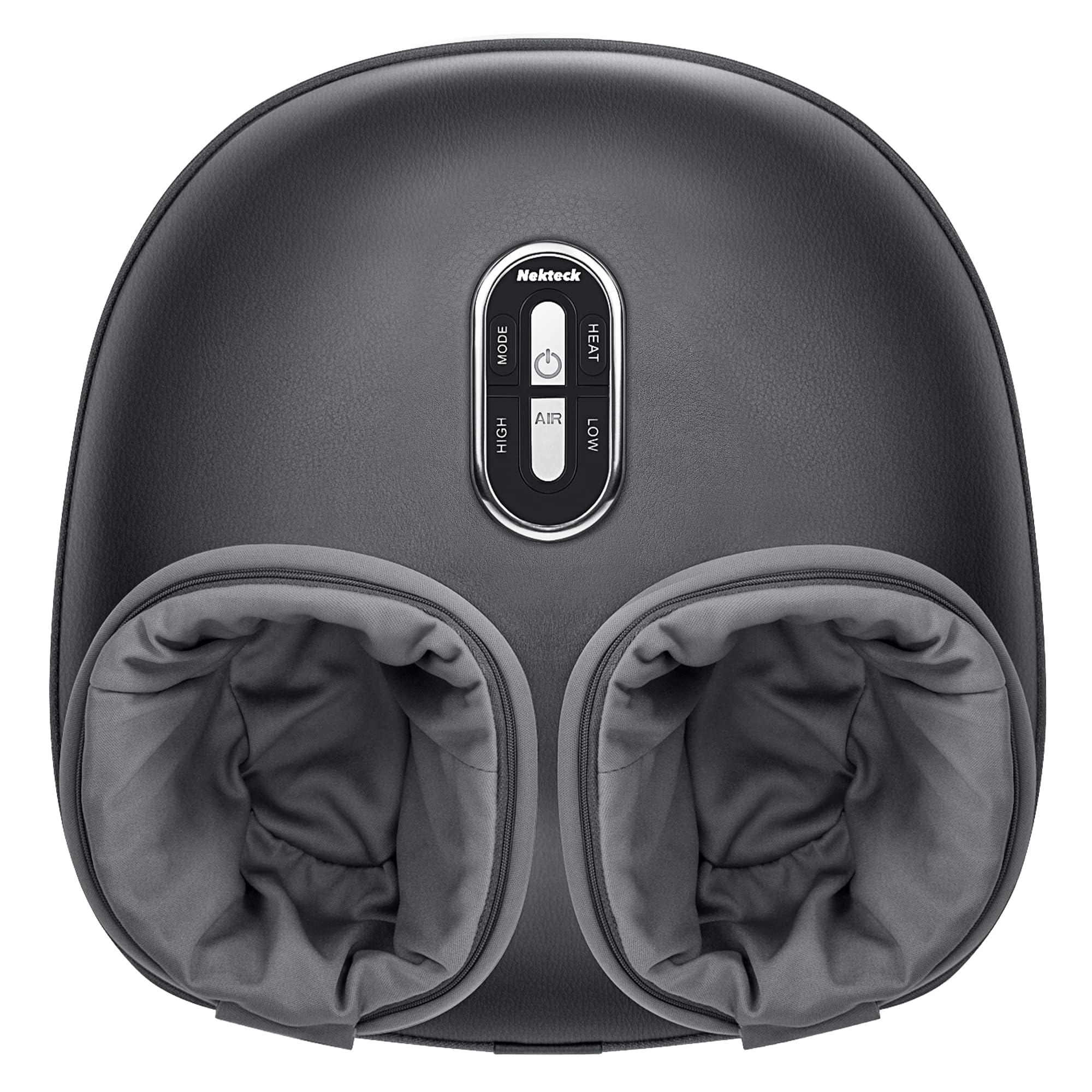 Nekteck Shiatsu Foot Massager with Heat, FSA Eligible Deep Kneading Therapy Air Compression, HSA Feet Massage Improve Blood Circulation Foot Wellness Soothing Pain Relief, Relax for Home Office Use