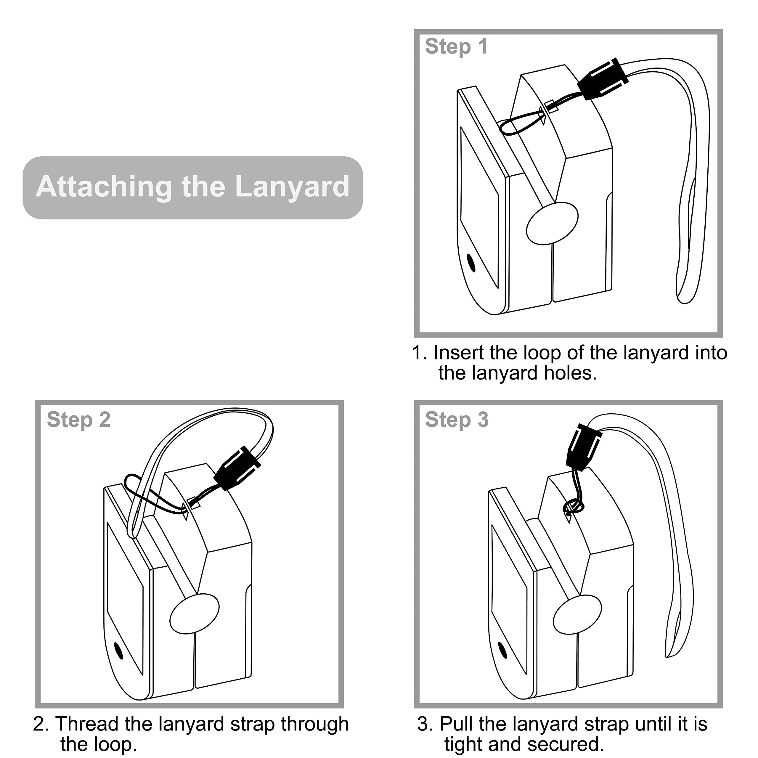 Zacurate Pro Series 500DL Fingertip Pulse Oximeter Blood Oxygen Saturation Monitor with Silicone Cover, Batteries and Lanyard (Royal Black)