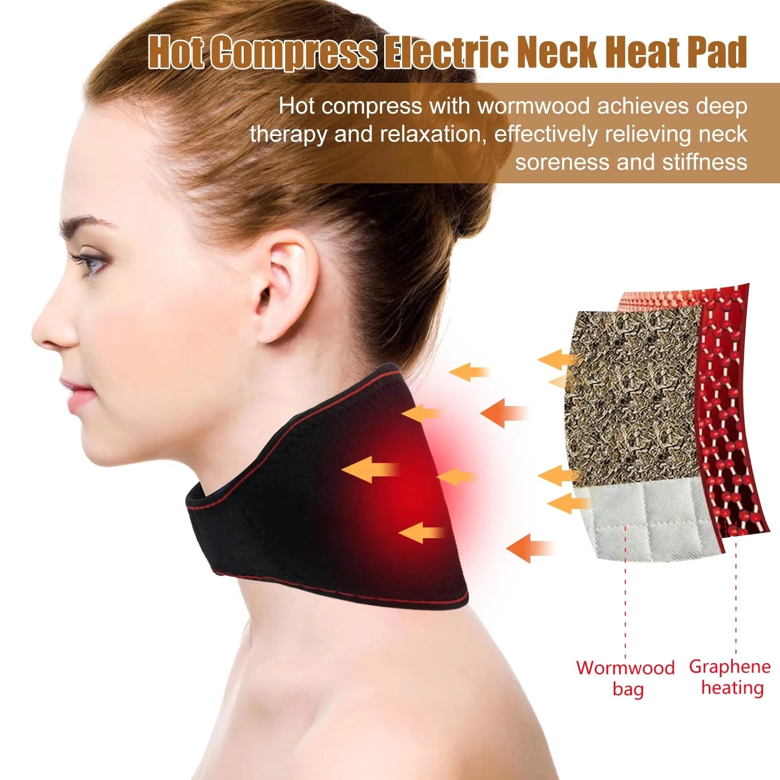 USB Heated Neck Pad